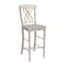 International Concepts Lattice Bar Height Stool, 30" Seat Height, Unfinished S-3903 - alternate 8